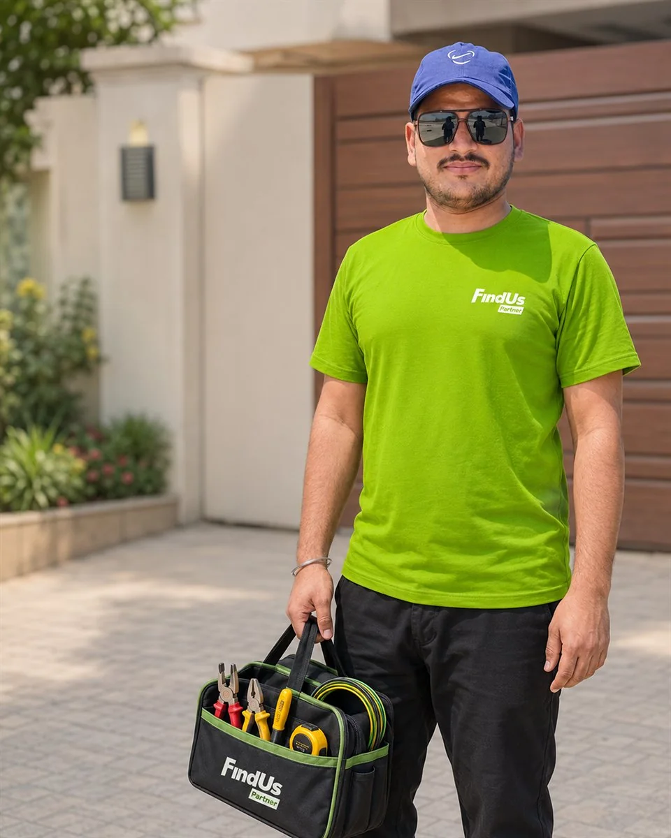Qamar Abbas, FindUs Electrician and plumber